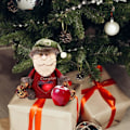 Miniatyrbild 4 av 5: (b, One Size) Julgransprydnadspåse Äpple Dekorativ Eve Stor