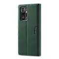 Pikkukuva 2 / 5: Xiaomi Redmi Note 10 Pro Forwenw F1 -sarjan nahkakotelo Green
