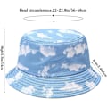 Miniatyrbillede 4 af 4: Bob Fiskerhat Kvinder Solhat Spandhat Visirhat Strandhat