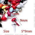 Miniatyrbilde 2 av 5: 200 stk. Mini Brads Papirfester Dekorativ Stempling for Scrapbook-utstyr ( )