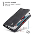 Miniatyrbillede 5 af 5: CaseMe-013 Læder Etui Til iPhone 13 Til iPhone 13 Black