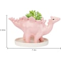 Miniatyrbillede 2 af 5: Keramisk Dinosaur Plantepotte, Sukkulente Potter, Sukkulente Blomsterpotte