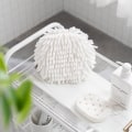 Pikkukuva 5 / 5: Pehmeä Imuva Villapyyhe Paksu Imuva Pyyhe Nopea Kuivuva Keittiö