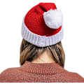 Miniatyrbillede 4 af 5: Unisex Julehue Beanie Hat Vinter Varm Strikket Julemand Hat
