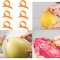 Miniatyrbillede 1 af 3: 6 stk. Citrus Zester Peeler, Orange Peeler Citrus Remover Plas