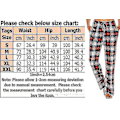 Miniatyrbillede 2 af 2: Bløde flannel pyjamasbukser med tern til mænd. M. Sort rød Black red M