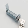 Miniatyrbilde 2 av 4: Ekstra lang kamlås med nøkkel, værbestandig lås, 54 mm