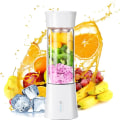 Miniatyrbillede 2 af 5: 78*240mm Hvid US Mini Blender Frugt Juice Press Smoothie Blender