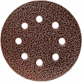 Miniatyrbillede 2 af 2: 50 stk. Velcro slibeskiver 125 mm korn 180 til excentersliber 8 H