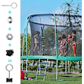 Miniatyrbillede 4 af 4: 12 stk. trampolinskruer, trampolintilbehør, trampolinrep