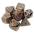 Miniatyrbild 5 av 5: 7 st/förpackning Polyedrisk zinklegering för Dragon Scales DnD RPG brädspelstärningar (06) 6