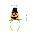 Miniatyrbilde 3 av 3: 2 stk. Halloween Gresskar Hårbøyle Halloween Fest Cosplay Hodebånd Gresskar Elementer Hodebånd As Shown 1 27X12cm