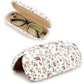 Miniatyrbillede 3 af 5: Floral Glass Case, 2 stk. Kvinde Bærbar Blomster Stoffer Brille C