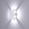 Miniatyrbillede 3 af 4: OMGG | LED Væglampe Indendørs Kold Hvid Minimalistisk Væglampe Hvid Moderne Væglampe til Gang Trappe Stue Soveværelse