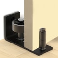 Miniatyrbillede 4 af 5: Solsikke Justerbar Gulvguide Væg Dør Bundguide Til Sli