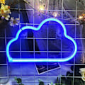 Miniatyrbild 1 av 3: Vacker rumsdekoration Cloud neon LED-logotyp som används för väggdekoration