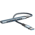 Miniatyrbild 1 av 4: Mini USB Hub USB 3.0 Hub Multi USB Splitter Adapter 4 Portar Snabb Mini Multiple 3