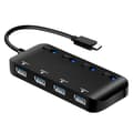 Miniatyrbillede 1 af 5: (Type C)Salg- AGILITY, Fuld USB-stikkontakt, USB 3.0-strømstikhub,
