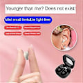 Pikkukuva 2 / 5: Näkymättömät nappikuulokkeet nukkumiseen, langattomat mini-kuulokkeet Bluetooth 5.3, piilotetut kuulokkeet