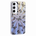 Pikkukuva 1 / 5: Samsung Galaxy S25+ -kotelo Laser TPU+PC Puhelinkuori Galvanoidulla Perhoskuviolla - AB5 AB5