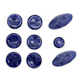 Miniatyrbillede 1 af 5: Sax Perle Nøgleknapper Indlæg Værktøjssæt Altos Tenorer Sopran Sax Udskiftning til Tenorer Altos og Sopran Modeller Plastic snap blue