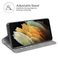 Pikkukuva 4 / 5: Galaxy S22 Ultra 5G magneettinen nahkainen suojakotelo Grey