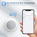 Pikkukuva 2 / 5: Suorakuulokkeet langaton Bluetooth-kaiutin, suihkuradio Bluetooth-kaiutin