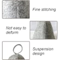 Miniatyrbillede 4 af 5: Sauna Hat Foldable Natural Felt Wool Cap Soft Solid Cloche Hat fo