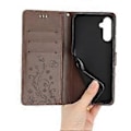 Miniatyrbild 5 av 5: För Samsung Galaxy S24 FE Fodral PU Läder Plånboksfodral med Rem Style C