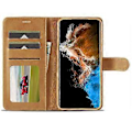 Miniatyrbillede 2 af 5: LC.IMEEKE Etui til Samsung Galaxy S24+ Kalveskindsstruktur Læder Stand Telefon Beskyttelsescover Style E