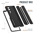 Pikkukuva 2 / 4: 2-in-1 irrotettava puhelinkotelo Samsung Galaxy Z Fold4:lle Black
