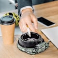 Miniatyrbild 2 av 5: Snabbestående askopp, kreativ snigelaskkopp i handgjord design