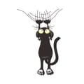 Kattklösande Klättrande Bilstickers och Dekaler Roliga Söta Bilstickers
