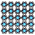 Miniatyrbillede 5 af 5: 3W High Power LED Lampe Perler Emitter Diode Chips til DIY Belysningsarmaturer Blå