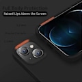 Miniatyrbillede 2 af 5: Designet til iPhone 13 Cover, Silikone Ultra Slim Stødsikkert Beskyttende Telefon Cover med [Blød Anti-Ridse Mikrofiber Foring], 6.1 tommer, Sort