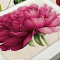 Miniatyrbillede 2 af 3: Rose Blomsterprint Vaskbar Husholdningsservice Dækkeserviet Varmeisolering Spisemåtte (#5)