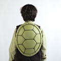 Miniatyrbillede 5 af 5: 2 stk. Halloween Cosplay Kostumer Skildpadde Skal Rekvisitter Performance Kostumer