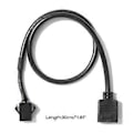 Miniatyrbillede 3 af 5: Bundkort RGB Adapter Konverteringskabel RGB LED Strip Lys til PC Computer LED Lys Strip Linje 5V 3Pin/12V 4Pin 3P male