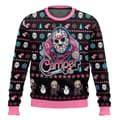 Julesweatshirt med rund hals, Pullover, 3D-printet vinterlangærmet sweatshirt - EL3614 - Størrelse 4XL 4XL