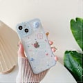 Miniatyrbillede 2 af 5: Sød Tegneserie Blomst Roterbar Sky Silikone Blød iPhone Case til Kvinder Piger--iPhone 12 Pro