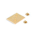 Miniatyrbillede 4 af 5: 2 stk. Van Goghs Stjerne Nat Maleri Emblempind, Multi, 1,75