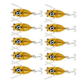 Miniatyrbillede 5 af 5: 10 stk. Hårde agn Cicada Saltvand Guld (Guld) Gold