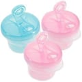 Miniatyrbilde 1 av 3: 3 stk. Babyflasker Matbeholder for babyer Formeldispenser Reisebeholder for snacks Reisebeholder for formel