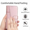 Miniatyrbild 4 av 5: För Samsung Galaxy A06 Fodral Ställ Flip Skyddande Läder Telefonskal Style C