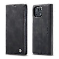 Miniatyrbillede 2 af 5: CaseMe-013 Læder Etui Til iPhone 13 Til iPhone 13 Black