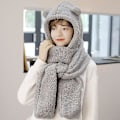 Miniatyrbilde 3 av 5: Jenter Vinter Varm Tegneserie Plysj Lue For Jenter.. 2