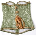 Miniatyrbillede 2 af 5: Kvinders Snørebånds Knogle Korsetter Korsetter Lingerie Shapewear Toppe
