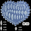 Miniatyrbilde 4 av 5: Allsidig silikon negleform for enkel kunstdesign. Robust og fleksibelt tilbehør for alle negleformer og -lengder MD156