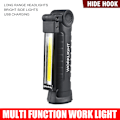 Miniatyrbild 5 av 5: COB arbetslampa, ultraljusstark LED-arbetslampa, USB-laddningsbar port