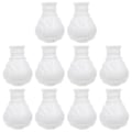 Miniatyrbilde 1 av 4: 10 stk. Tak Draperinger Romersk Stang Ende Dusjforheng Stang Draperihette Gardinstang Ender